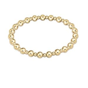 Enewton Classic Grateful Stack and Classic Gold 3 mm Bracelet